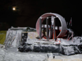 Fig. 10. Norweska stacja polarna FRAM 2014/15, dryfująca w lodach Arktyki. Źródło: http://www.geonova.no/diaries/sabvabaa/, dostęp: 27.02.15